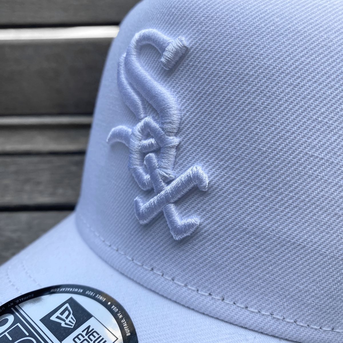 USA仕様 Newera ニューエラ MLB 9Forty Aフレーム Whitesox ホワ
