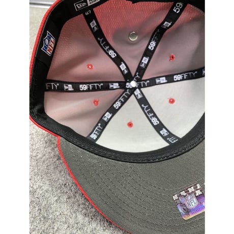 NFL 限定100周年記念 NEWERA ニューエラ 公式 Buccaneers バッカニアーズ 59Fifty キャップ