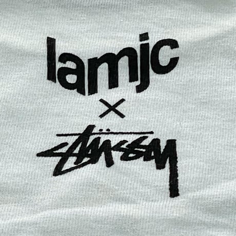 限定コラボ 【XL】 Stussy ステューシー La MJC ダブルネーム 半袖 ALL GONE Tシャツ 白 ALL GONE  レオパード (8)