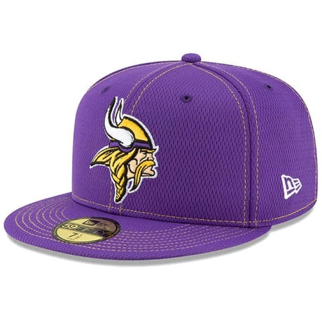 NFL 限定100周年記念 NEWERA ニューエラ VIKINGS ミネソタ バイキングス 59Fifty キャップ
