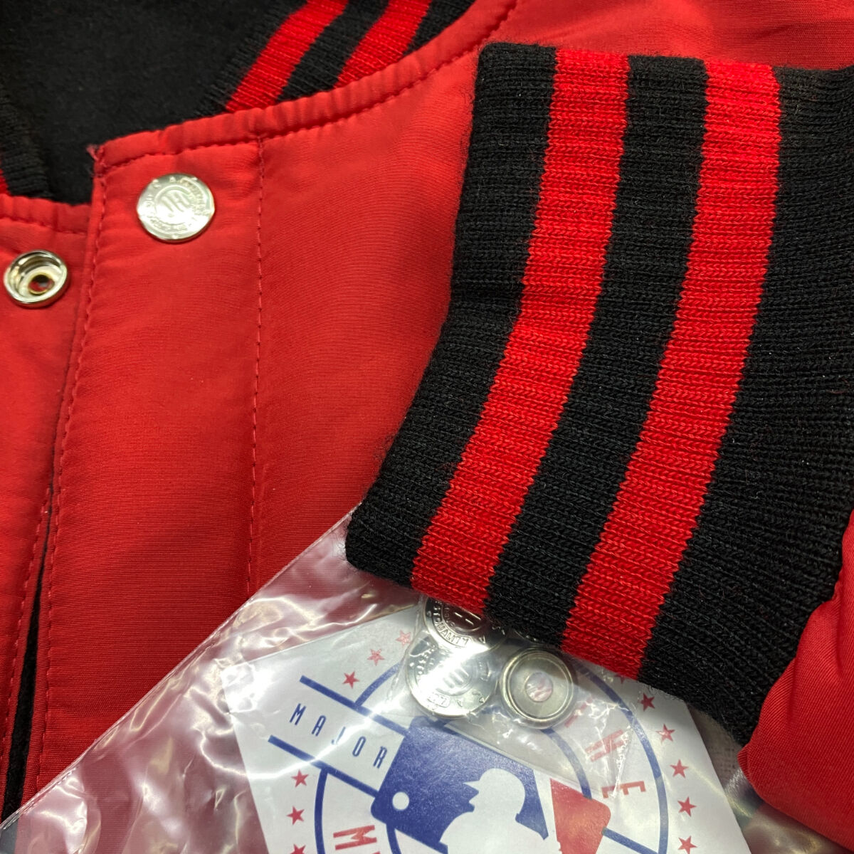 シンシナティレッズ・スタジャンM 楽天市場】LOCKER LINE スタジャン シンシナティ レッズ #M