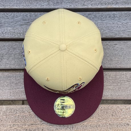 USA限定 59FIFTY ニューエラ LA ANGELS エンゼルス Golden Jubilee ゴールデンジュビリー (14-8)