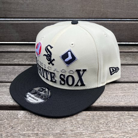 USA限定 9FIFTY ニューエラ MLB シカゴ ホワイトソックス Whitesox スナップバックキャップ ARCHIVE (950-236)