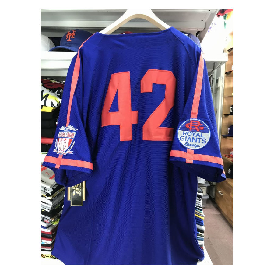 激レアブルックリンロイヤルジャイアンツベースボールシャツXXLhiphop