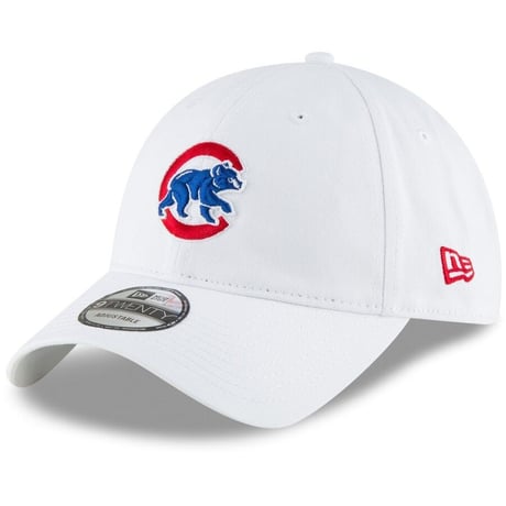 9Twenty ニューエラ NEWERA シカゴ カブス MLB ストラップバックキャップ WHITE