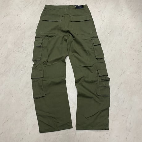 アメリカLA発 EPTM USA エピトミ Cargo ミリタリー コットン カーゴパンツ ルーズフィット Army Green (JNS114)