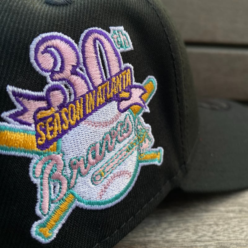 海外限定 Newera ニューエラ 9Forty Aフレーム Braves