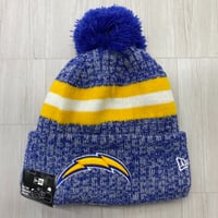 NEWERA ニューエラ NFL 公式 ニット帽 ロサンゼルス チャージャーズ chargers フリース Royal (Beanie190)