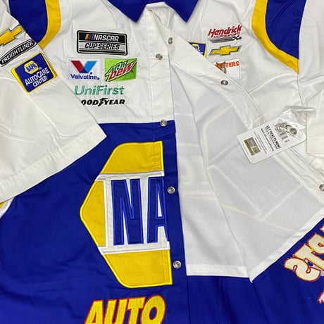 NASCAR ナスカー JHデザイン NAPA ピットクルーシャツ  チェイス エリオット