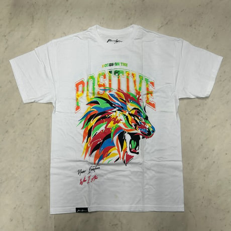 LA発 Positive Wear Clothing ポジティブウェア クロージング Lion Roar Tシャツ (PWT46W)
