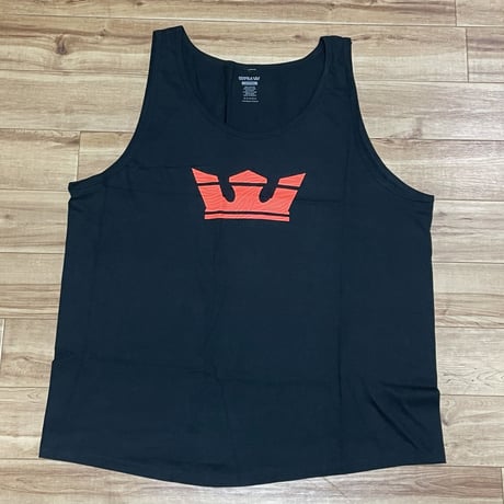 【2XL】 カリフォルニア発祥 SUPRA スープラ タンクトップ 黒 ブラック 王冠 エンブレム