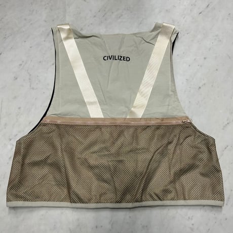 米国発 Civilized シヴィライズド Urban Mesh Combo スウェットセットアップ 着脱可能ベスト付き 3点セット (SET20)