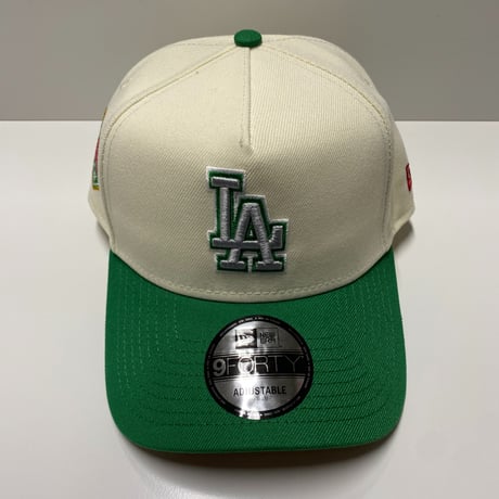 海外限定 Newera ニューエラ 9Forty Aフレーム LA Dodgers ロサンゼルス ドジャース 2020 チャンピオンズ キャップ (940-292)
