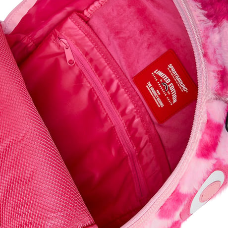 米国仕様 SPRAYGROUND スプレイグラウンド SFURZILLA SHARK BACKPACK ピンクファー バックパック (BKPK58)