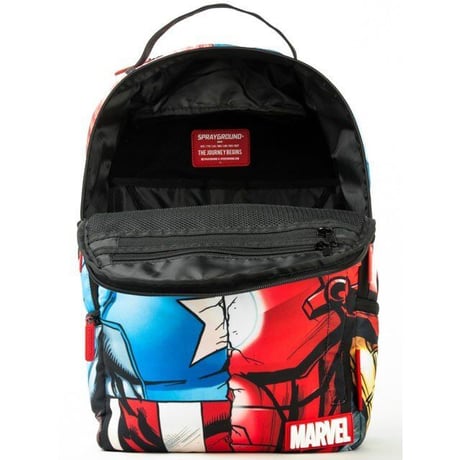 【限定コラボ】 SPRAYGROUND スプレイグラウンド MAVEL シビルウォー バックパック