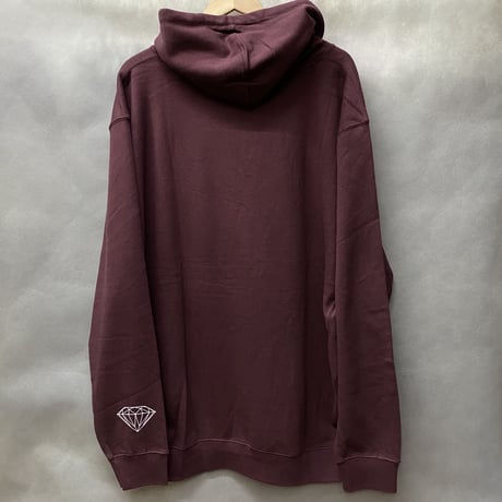 ダイヤモンドサプライ Diamond supply co. DMND プルオーバー パーカー LA バーガンディ ストリート
