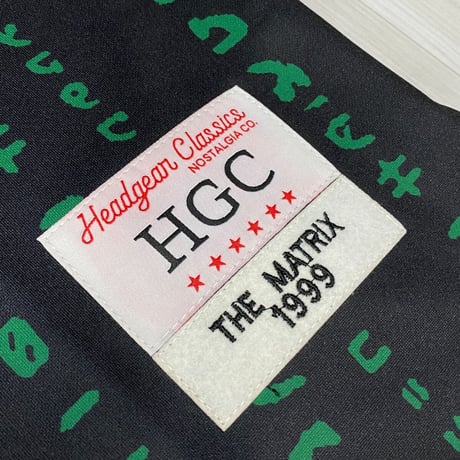 USA限定 Headgear Classics 革新的SF映画 ’99 マトリックス Matrix  NEO ジャージ  (HGC26)