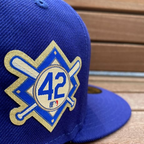 記念モデル Newera 59FIFTY ブルックリン ドジャース Dodgers ジャッキーロンビンソンデー #42