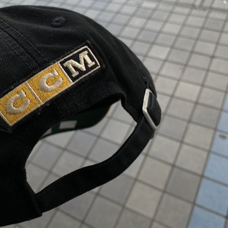 カナダブランド CCM ピッツバーグ Penguins ペンギンズ NHL ストラップバック ローキャップ