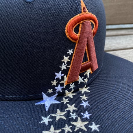 USA限定 59FIFTY ニューエラ LA ANGELS エンゼルス MLB ミーティア Cooperstown (14-14)