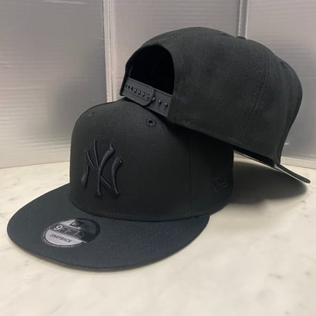 9FIFTY ニューエラ Newera ニューヨーク ヤンキース NY Yankees スーパーブラック スナップバックキャップ BOB (950-152)