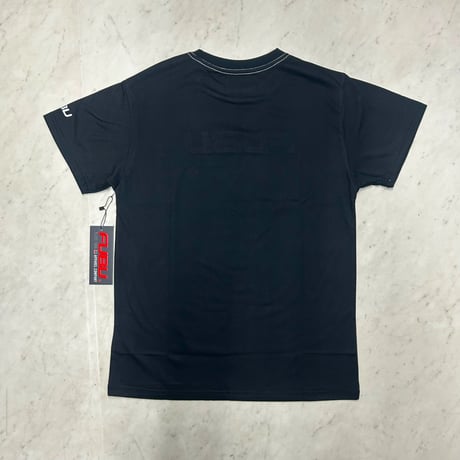 USA仕様 FUBU フブ Bling Bling Tee クラッシュクリスタルストーンロゴ Tシャツ Y207 黒 (FBT1)