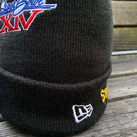 USA限定 NEWERA ニューエラ NFL スーパーボウル チャンピオンズ ニットキャップ スティーラーズ