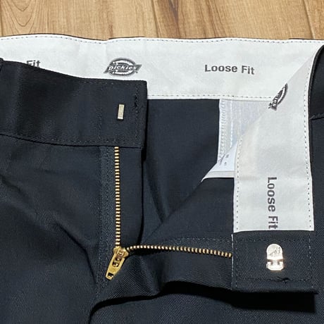 米国仕様 Dickies ディッキーズ 42283 Loose Fit ルーズフィット ショートパンツ ブラック (SJNS11)