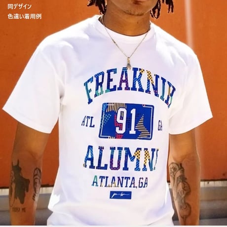 LA発 Positive Wear Clothing ポジティブウェア クロージング FREAKNIK Tシャツ (PWT3B)