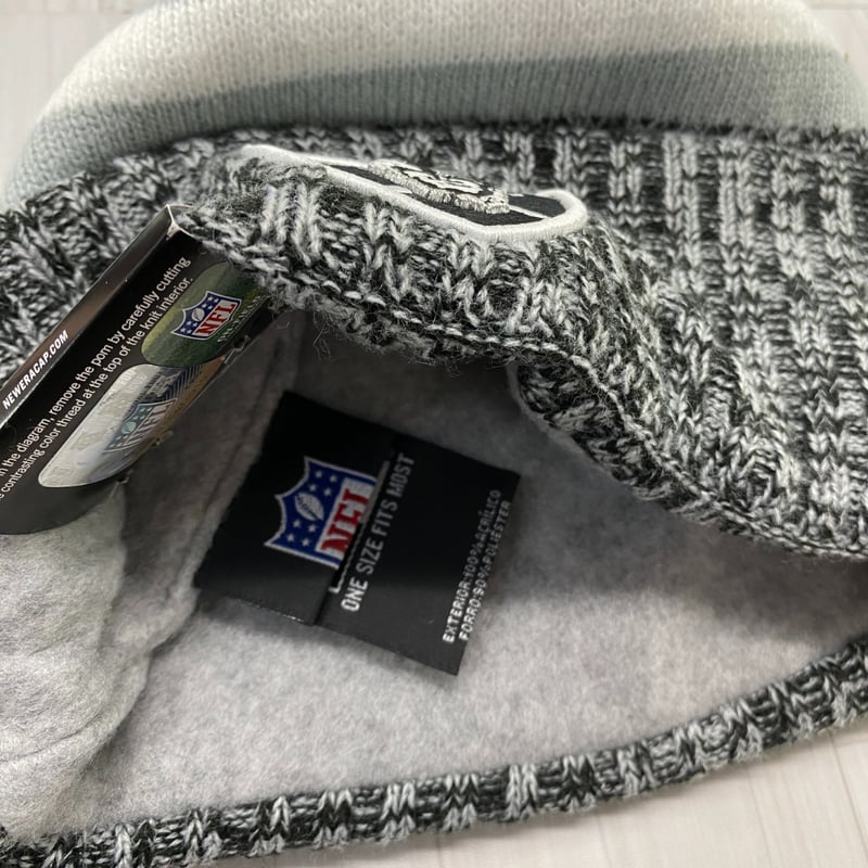 NEWERA ニューエラ NFL 公式 ニット帽 ラスベガス レイダース Raiders