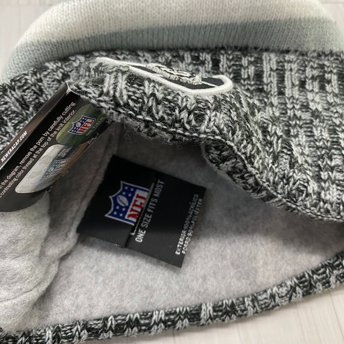 NEWERA ニューエラ NFL 公式 ニット帽 ラスベガス レイダース Raiders