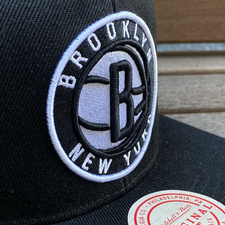Mitchell&Ness ミッチェル＆ネス NBA ブルックリン ネッツ CRUX スナップバック キャップ (3-1)