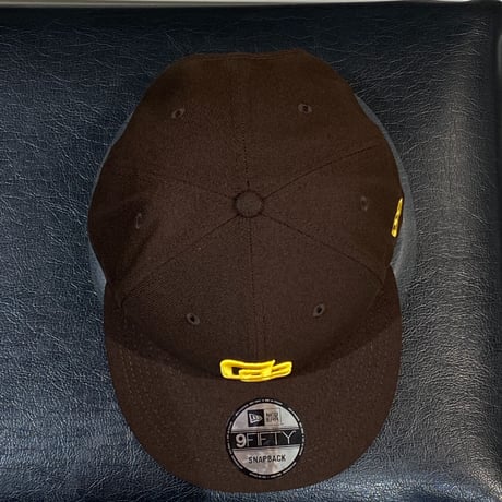 USA限定 Newera ニューエラ 9FIFTY アップサイドダウンロゴ スナップバック MLB SD パドレス