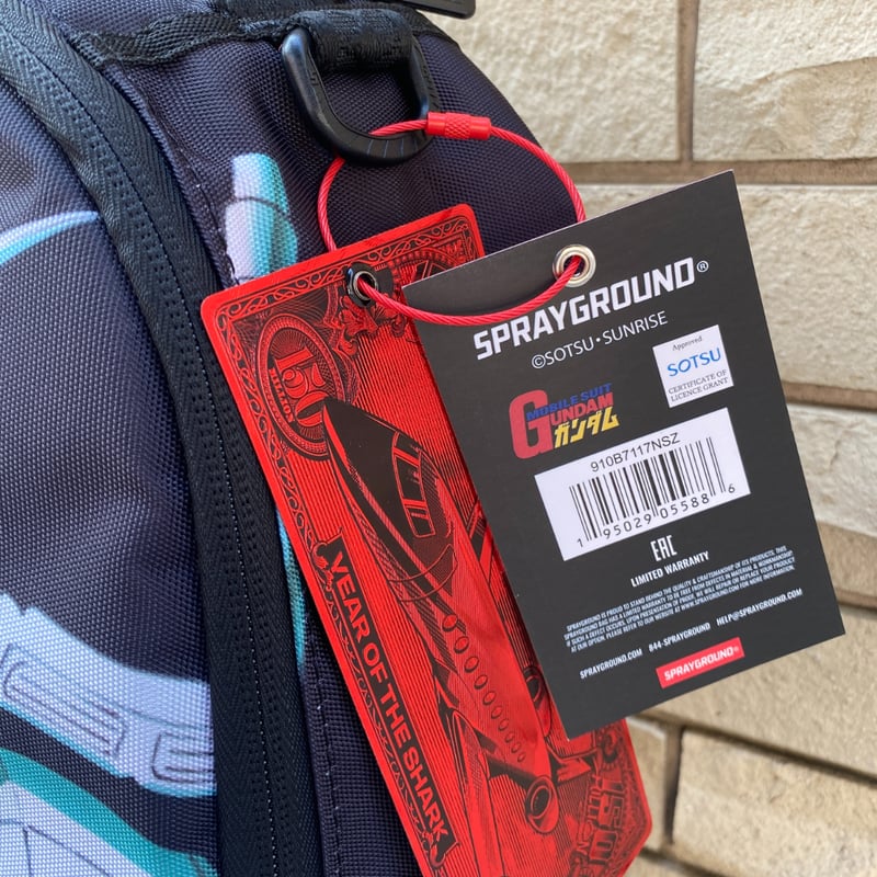 米国仕様 SPRAYGROUND アニメの金字塔 機動戦士ガンダム GUNDAM