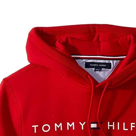 TOMMY HILFIGER USA トミーヒルフィガー THD プルオーバー パーカー 赤