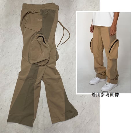 アメリカLA発 EPTM USA エピトミ Orbit Flare Pants オービット フレアーパンツ Khaki (JNS106)