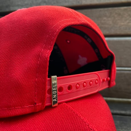 USA限定 NEWERA ニューエラ 9Forty M-Crown Aフレーム Angels エンゼルス EMBLEM スナップバックキャップ (940-253)