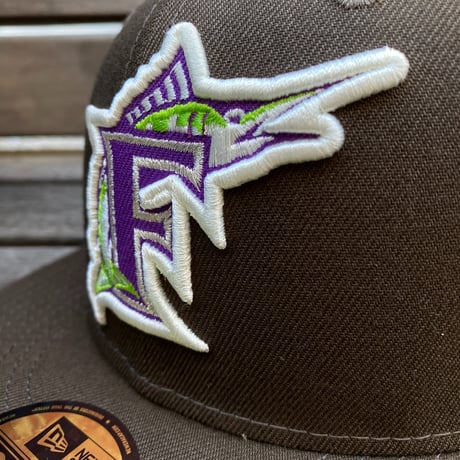 USA限定 ニューエラ Florida Marlins フロリダ マーリンズ 59FIFTY クーパーズタウン (11-8)