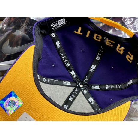 NCAA カレッジエイト ルイジアナ州立大 LSU Tigers ニューエラ スナップバック キャップ 9Fifty