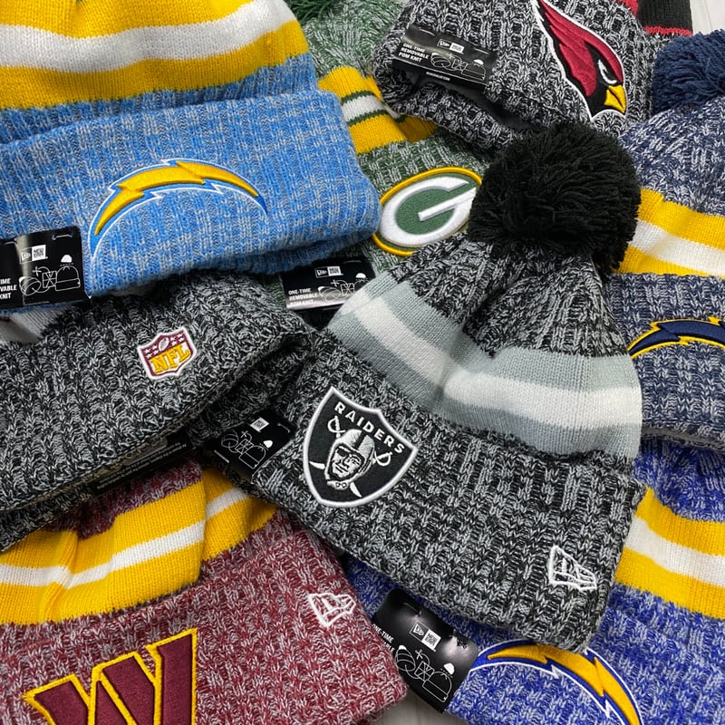人気ブランドバ40代 NEWERA パッカーズ グリーンベイ ニット帽 公式 NFL ニューエラ 服&ファッション小物
