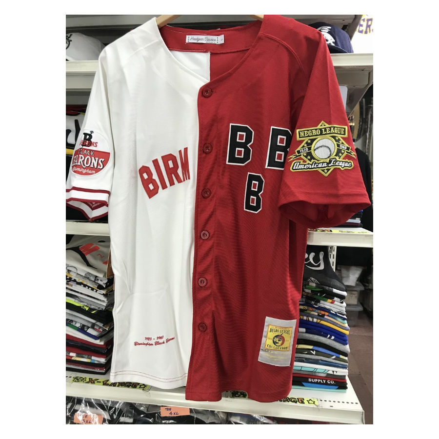 NEGRO LEAGUE BBB バーミンガム ブラックバロンズ ベースボールシャツ 