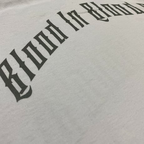 LA発 Blood In Blood Out アンダーグラウンド グラフィック ヘビーウェイト Tシャツ (GTS66)