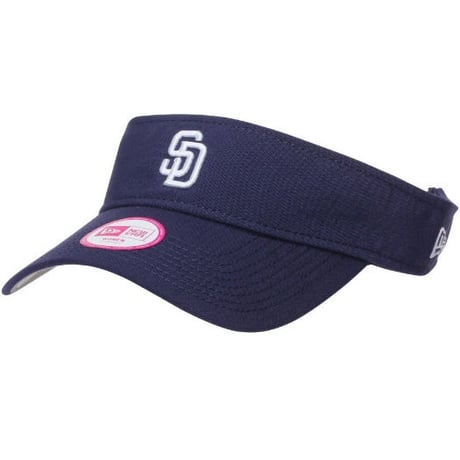 Essential ニューエラ NEWERA サンバイザー SD サンディエゴ Padres パドレス MLB サイズ調節可