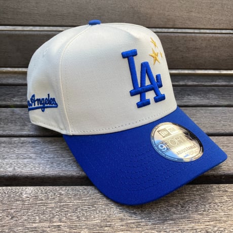 海外限定 Newera ニューエラ 9Forty Aフレーム LA Dodgers ロサンゼルス ドジャース キャップ Stars (940-125)