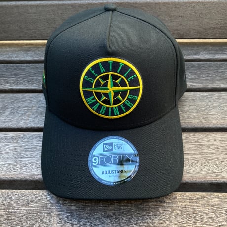海外限定 Newera ニューエラ 9Forty Aフレーム Mariners シアトル マリナーズ 40th Anniv. キャップ (940-28)