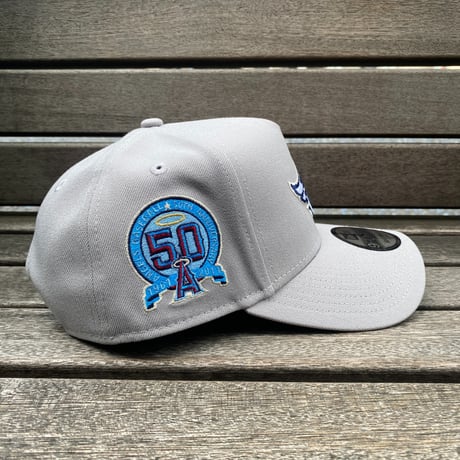 海外限定 Newera ニューエラ 9Forty Aフレーム Angels アナハイム エンゼルス 50周年記念 キャップ (940-174)