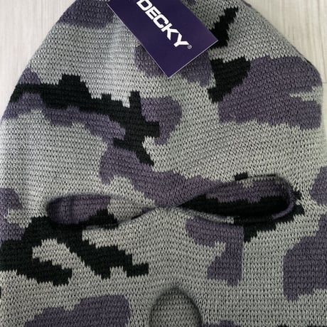 DECKY USA フェイスマスク タクティカル ニット Balaclava 1Hole バラクラバ URBAN Ski Mask