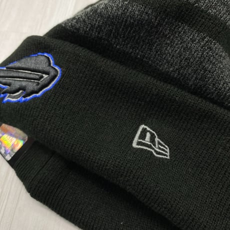 NEWERA USA ニューエラ NFL バッファロー ビルズ Buffalo Bills ニット帽 黒