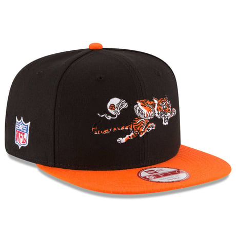 NFL ニューエラ NEWERA 旧ロゴ Bengals シンシナティ ベンガルズ スナップバック キャップ 9Fifty