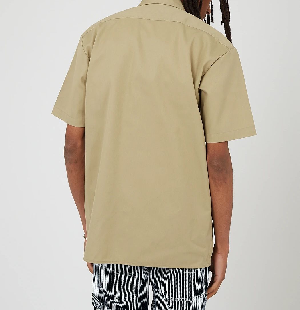 ピザオブデス・ワークシャツ】Dickies ディッキーズ USA バンドシャツ